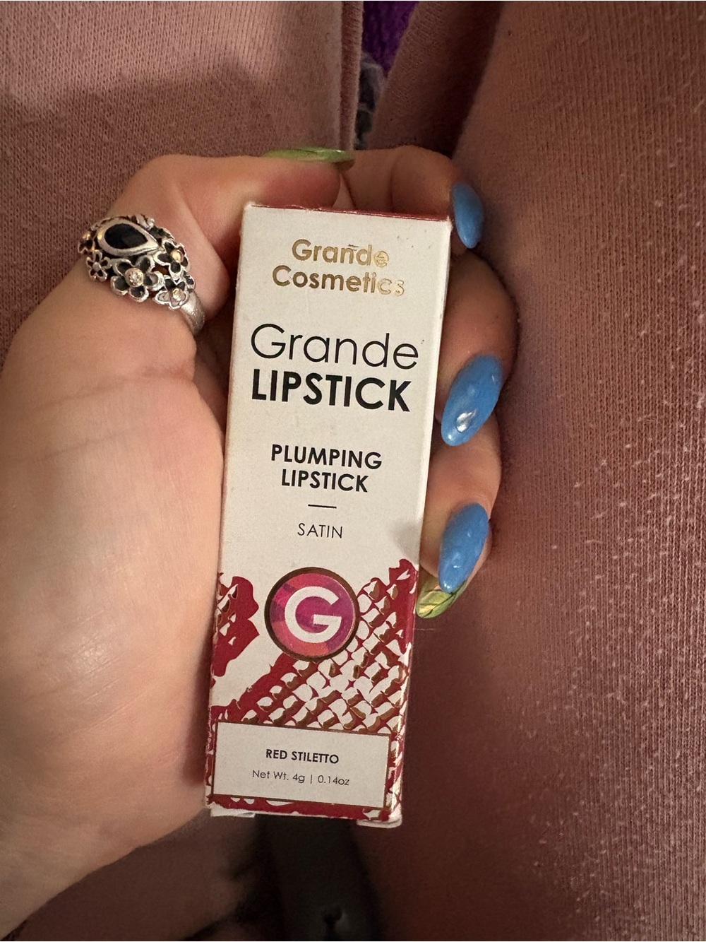 Grande Red Stiletto Never Swatched Lipstick